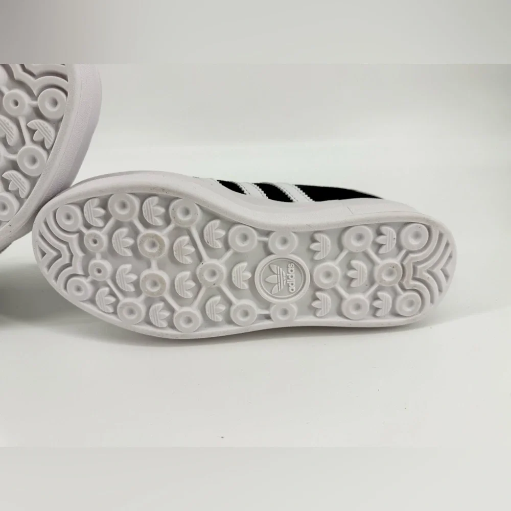 Adidas Gazelle Dark Blue and White Shoes - Picture 7 of 10